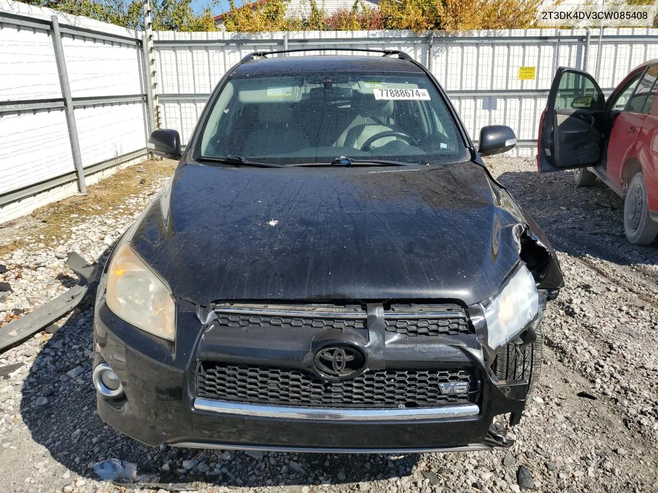 2012 Toyota Rav4 Limited VIN: 2T3DK4DV3CW085408 Lot: 77888674