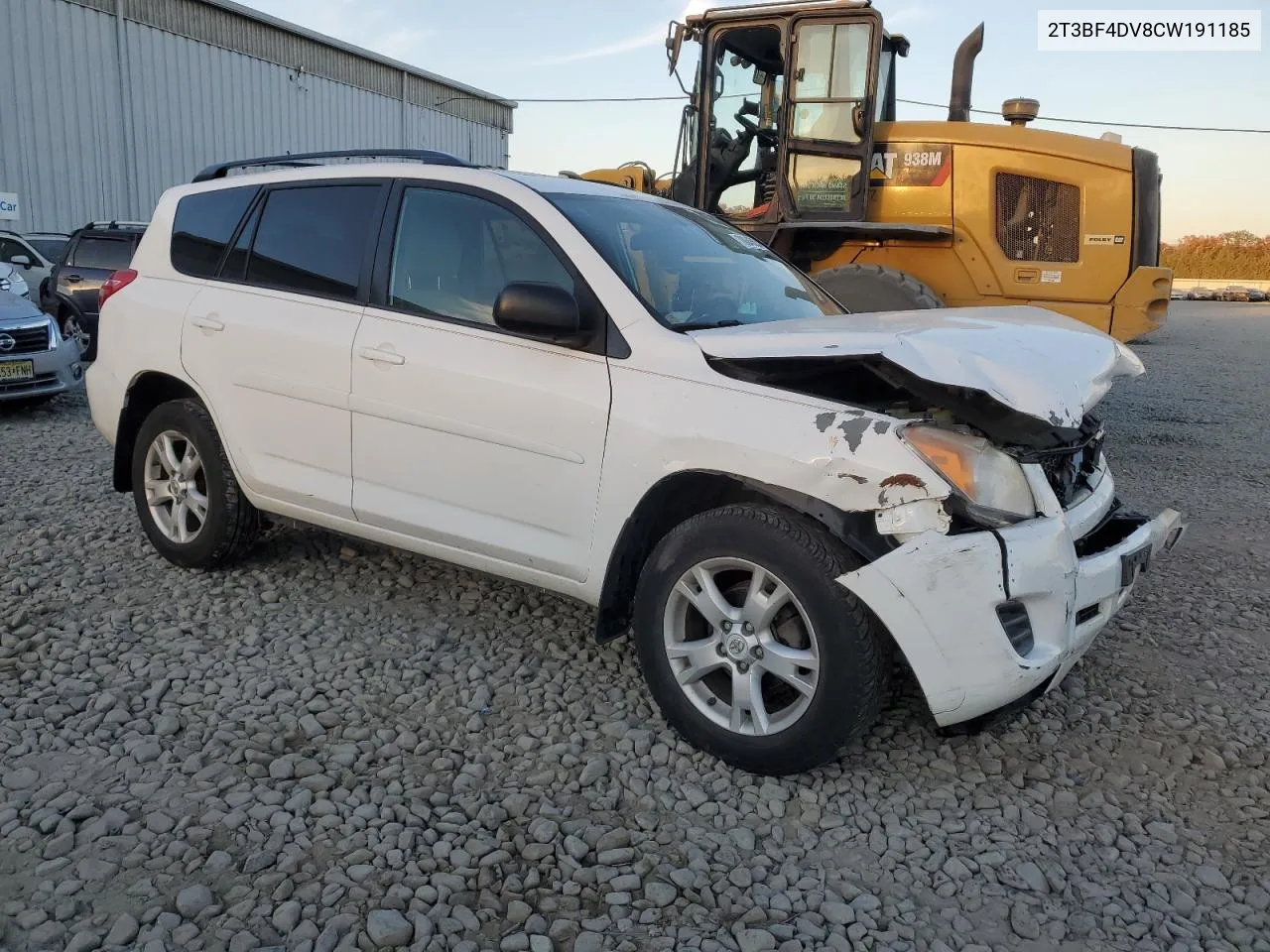 2012 Toyota Rav4 VIN: 2T3BF4DV8CW191185 Lot: 78045534