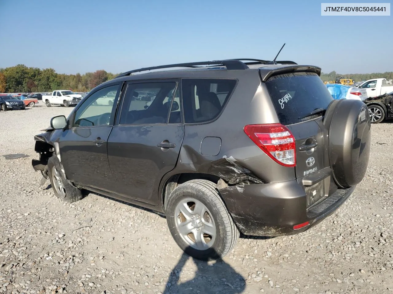 2012 Toyota Rav4 VIN: JTMZF4DV8C5045441 Lot: 78096394