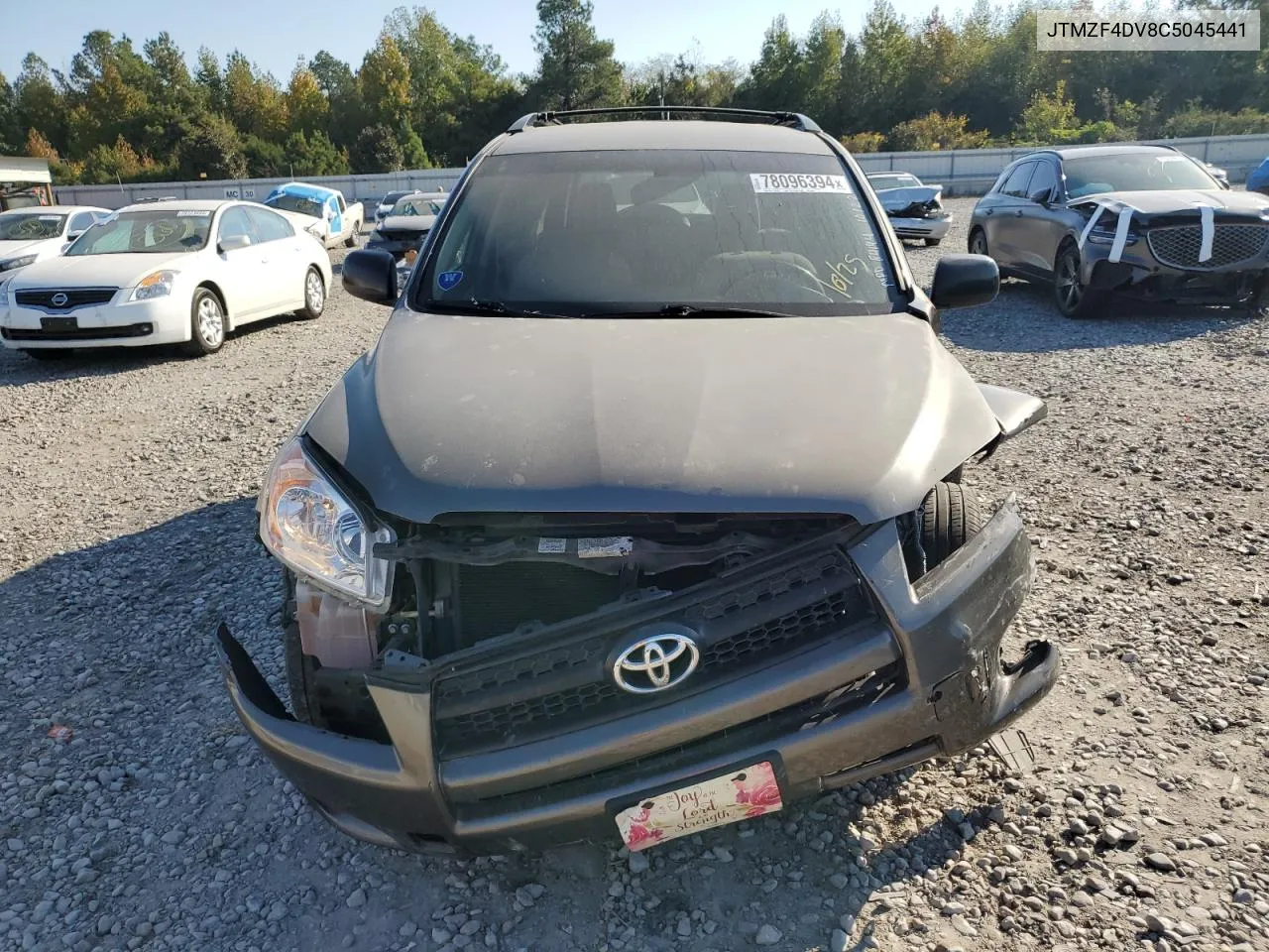 2012 Toyota Rav4 VIN: JTMZF4DV8C5045441 Lot: 78096394