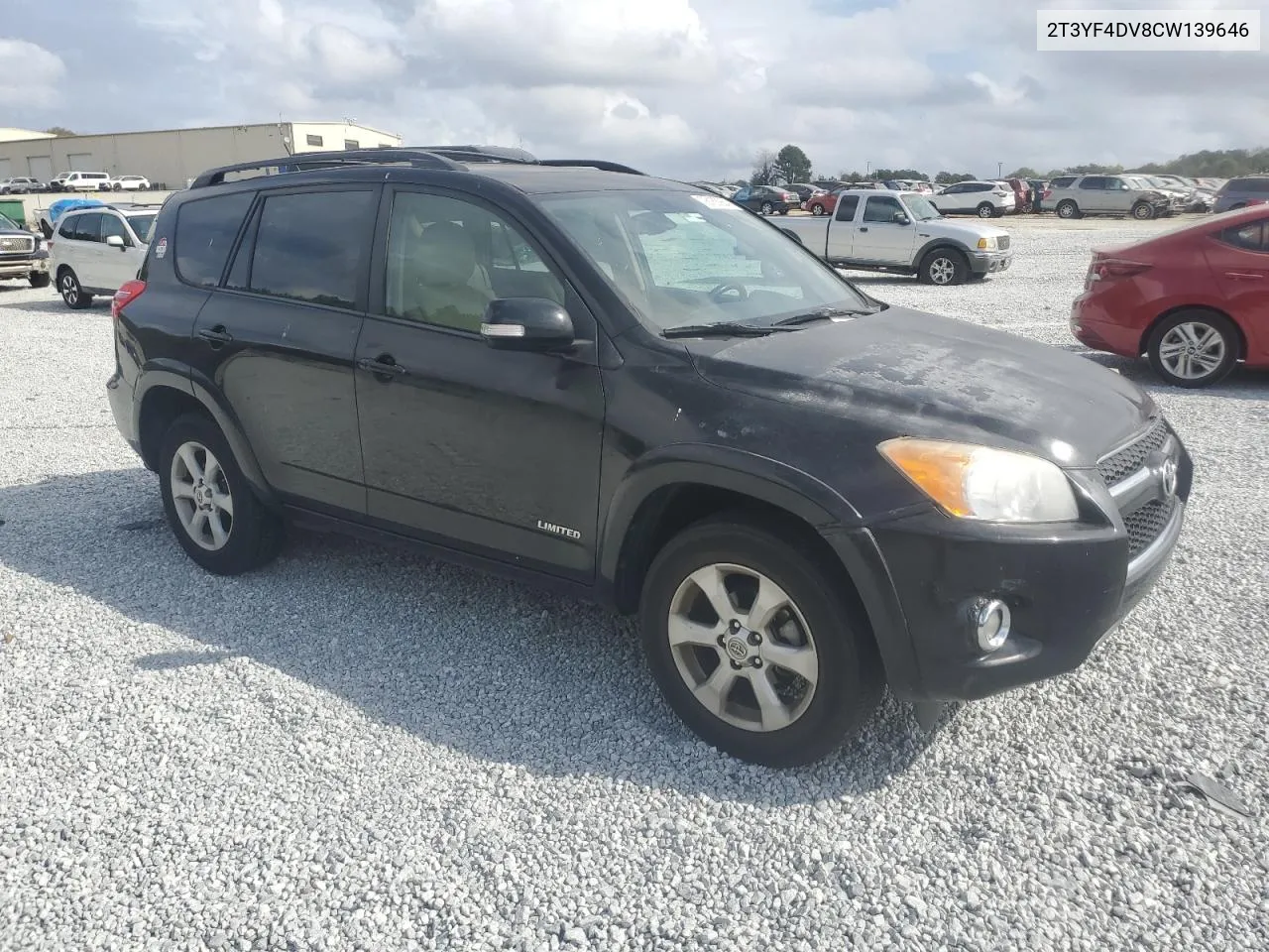 2012 Toyota Rav4 Limited VIN: 2T3YF4DV8CW139646 Lot: 78165954