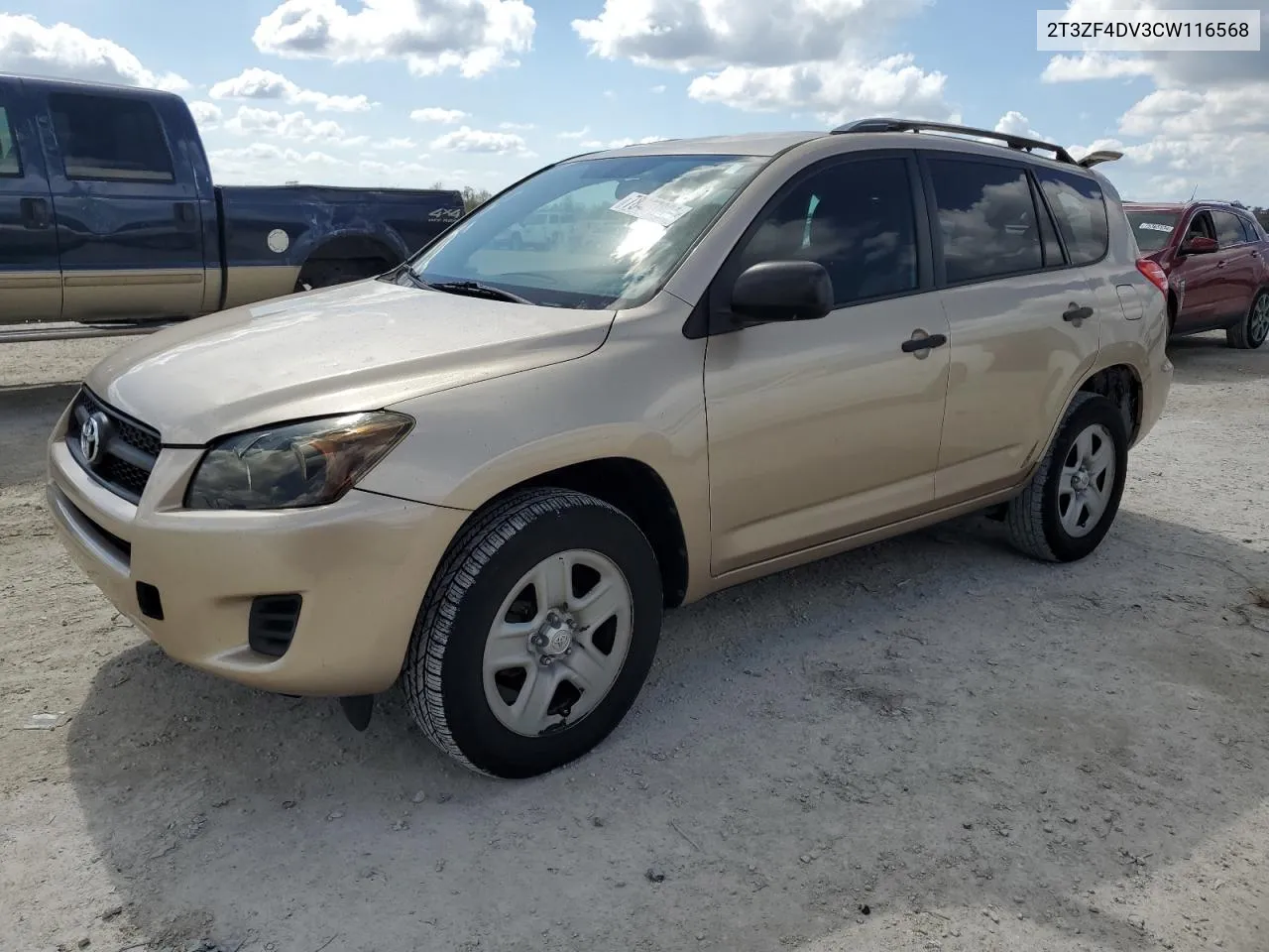 2012 Toyota Rav4 VIN: 2T3ZF4DV3CW116568 Lot: 78457834