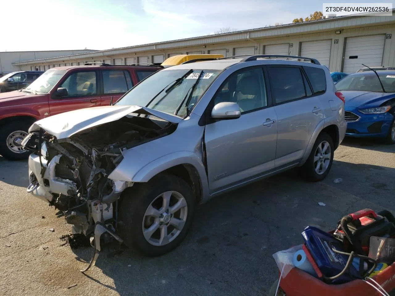 2T3DF4DV4CW262536 2012 Toyota Rav4 Limited