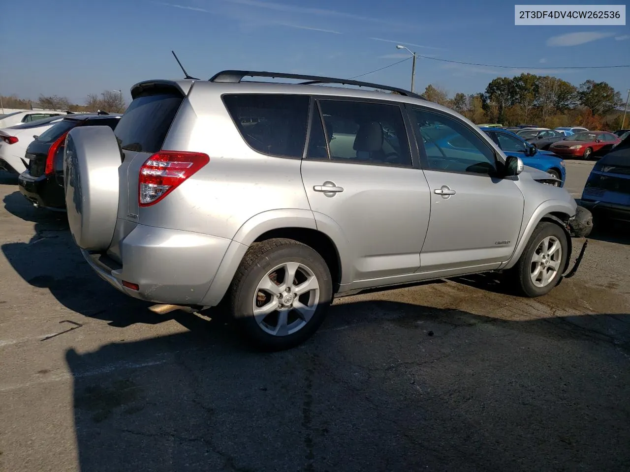 2T3DF4DV4CW262536 2012 Toyota Rav4 Limited