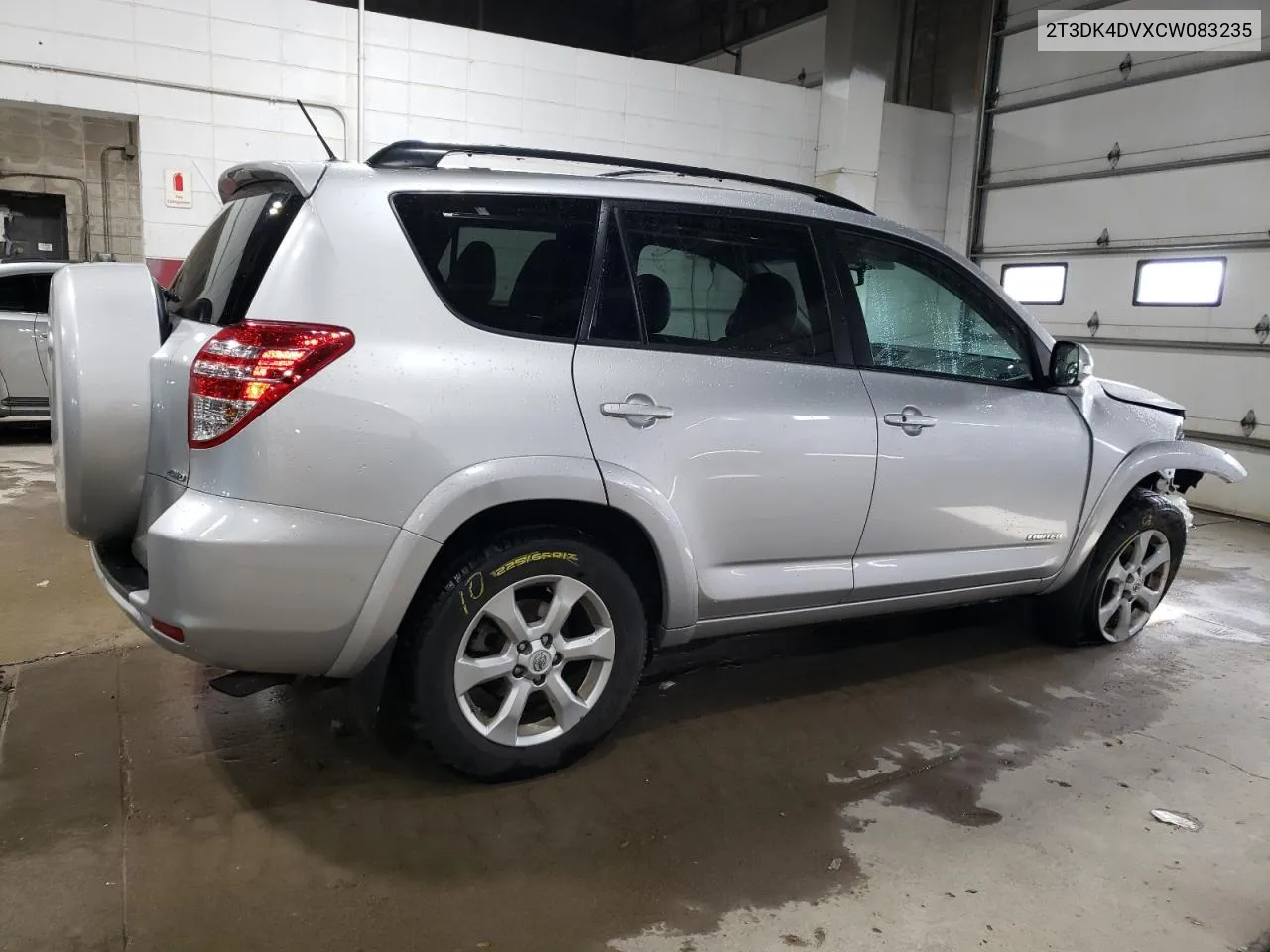 2012 Toyota Rav4 Limited VIN: 2T3DK4DVXCW083235 Lot: 78734684