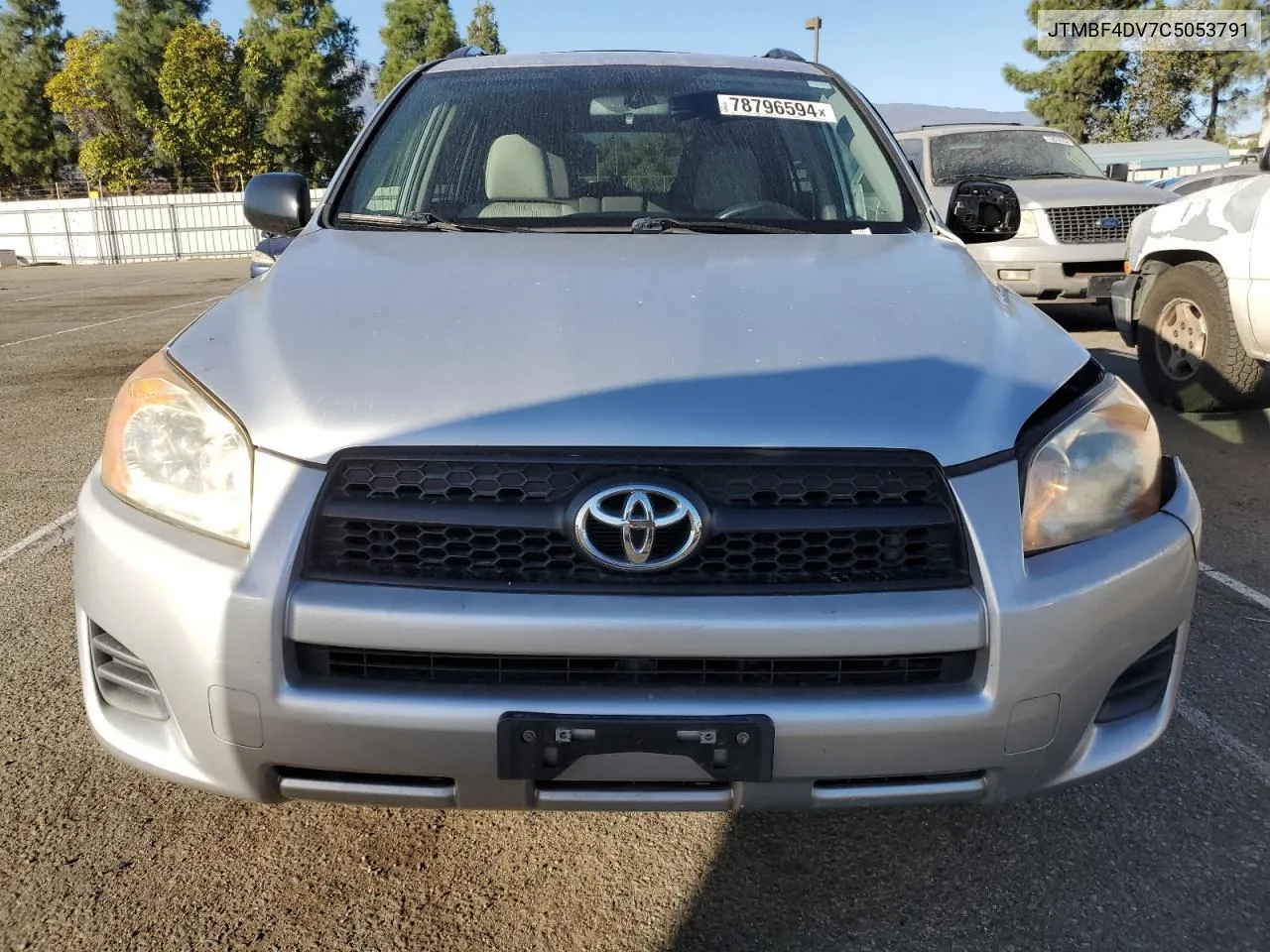 2012 Toyota Rav4 VIN: JTMBF4DV7C5053791 Lot: 78796594