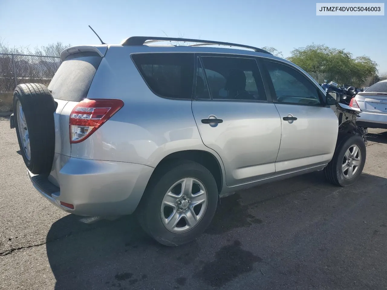 2012 Toyota Rav4 VIN: JTMZF4DV0C5046003 Lot: 78942334