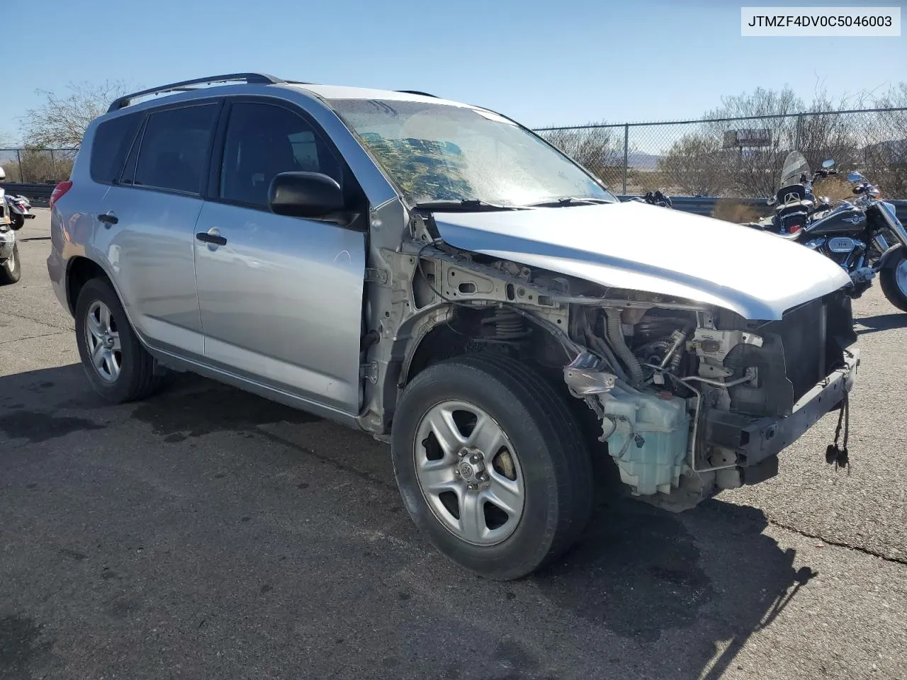 2012 Toyota Rav4 VIN: JTMZF4DV0C5046003 Lot: 78942334