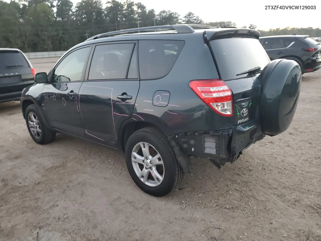 2012 Toyota Rav4 VIN: 2T3ZF4DV9CW129003 Lot: 78943054