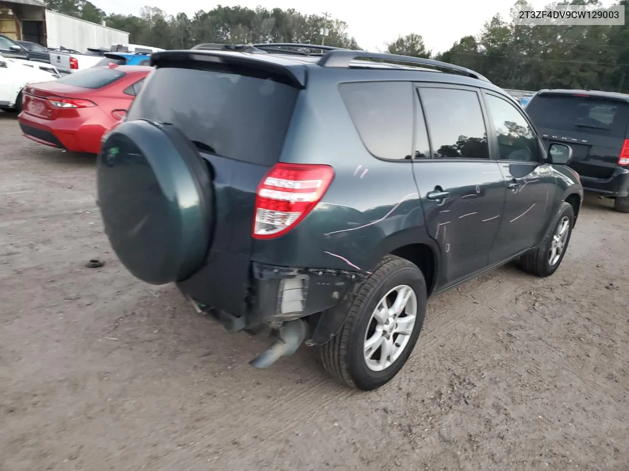 2012 Toyota Rav4 VIN: 2T3ZF4DV9CW129003 Lot: 78943054