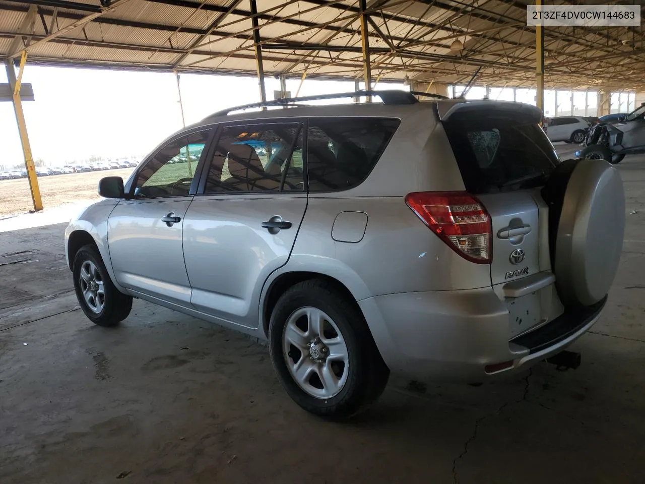 2012 Toyota Rav4 VIN: 2T3ZF4DV0CW144683 Lot: 79078444