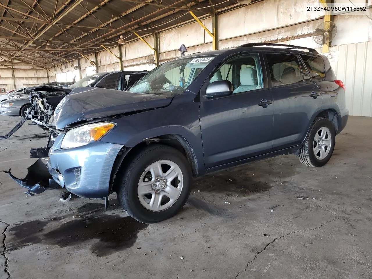 2012 Toyota Rav4 VIN: 2T3ZF4DV6CW115852 Lot: 79093404