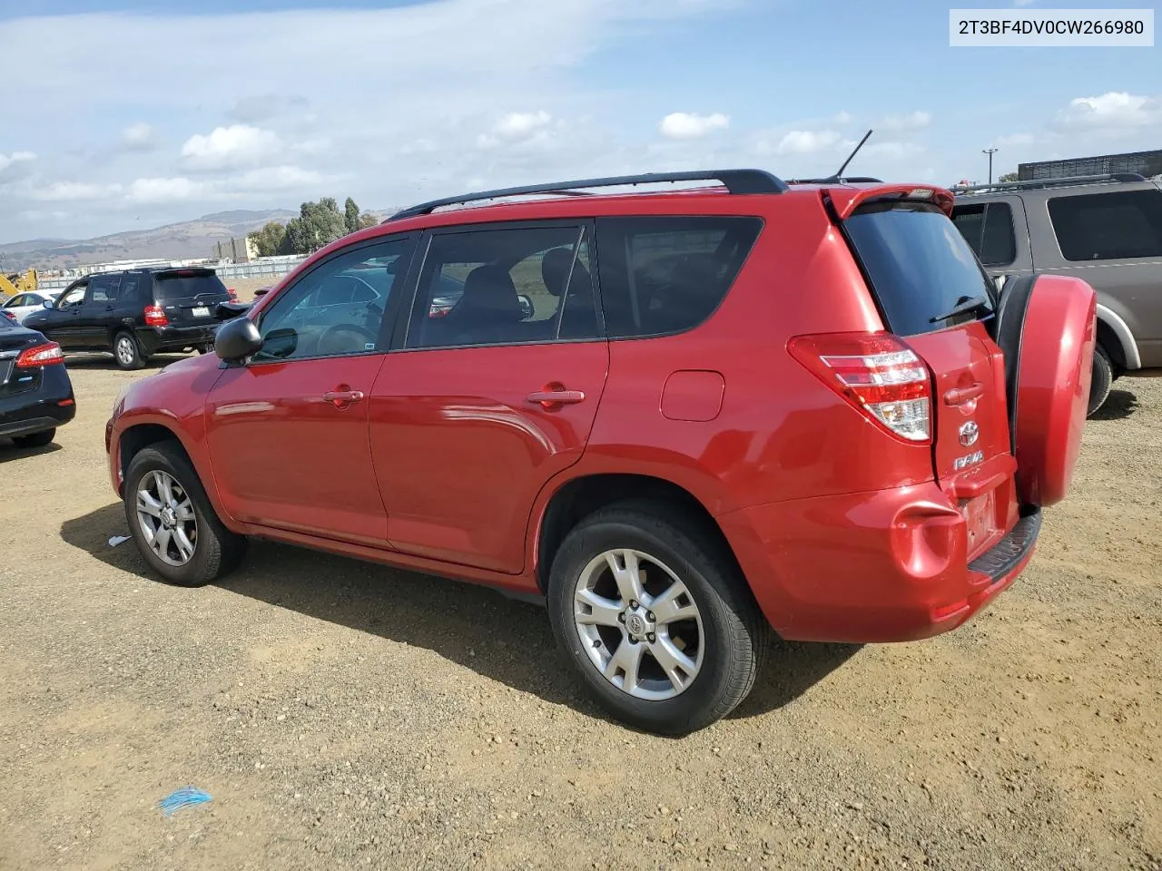 2012 Toyota Rav4 VIN: 2T3BF4DV0CW266980 Lot: 79120994