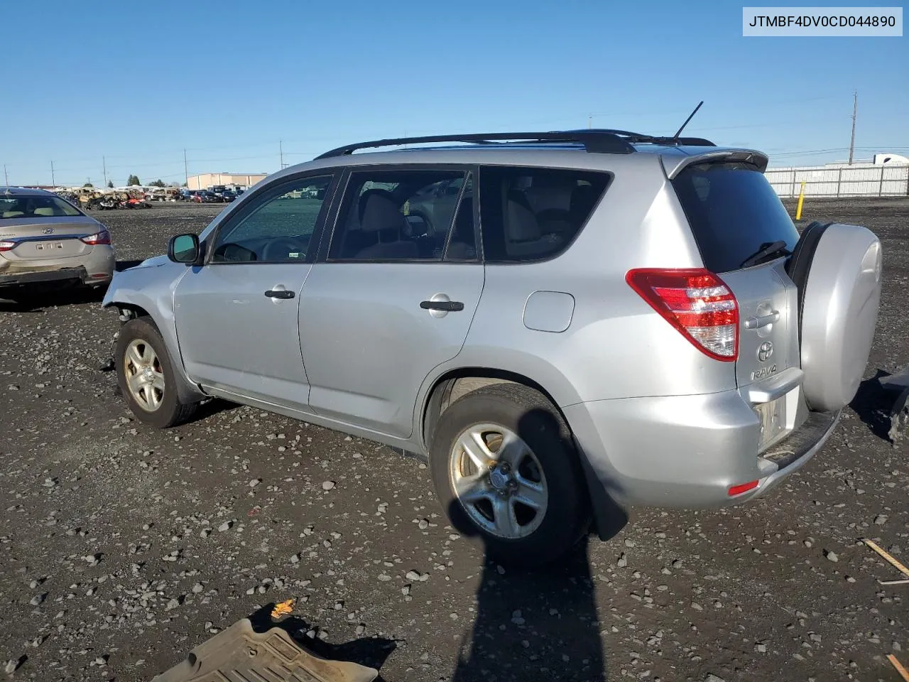 2012 Toyota Rav4 VIN: JTMBF4DV0CD044890 Lot: 79302324