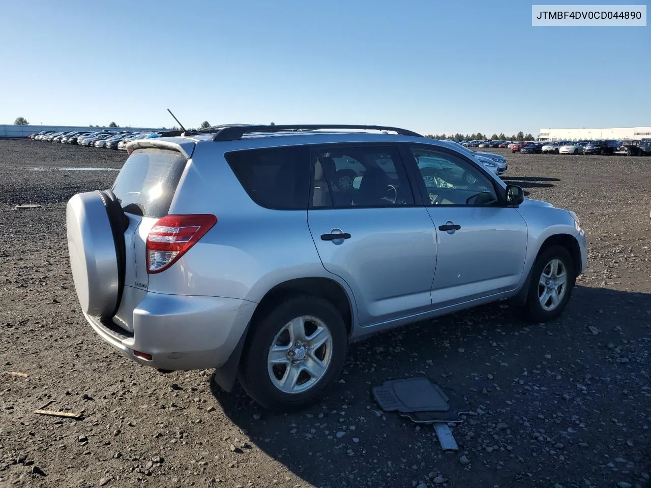 2012 Toyota Rav4 VIN: JTMBF4DV0CD044890 Lot: 79302324