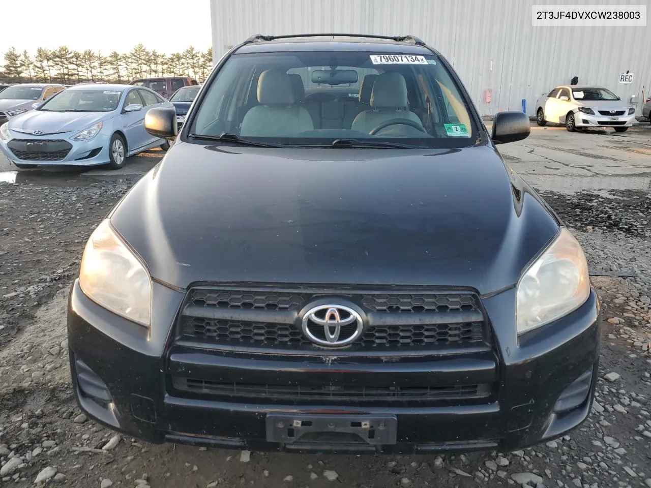 2012 Toyota Rav4 VIN: 2T3JF4DVXCW238003 Lot: 79607134