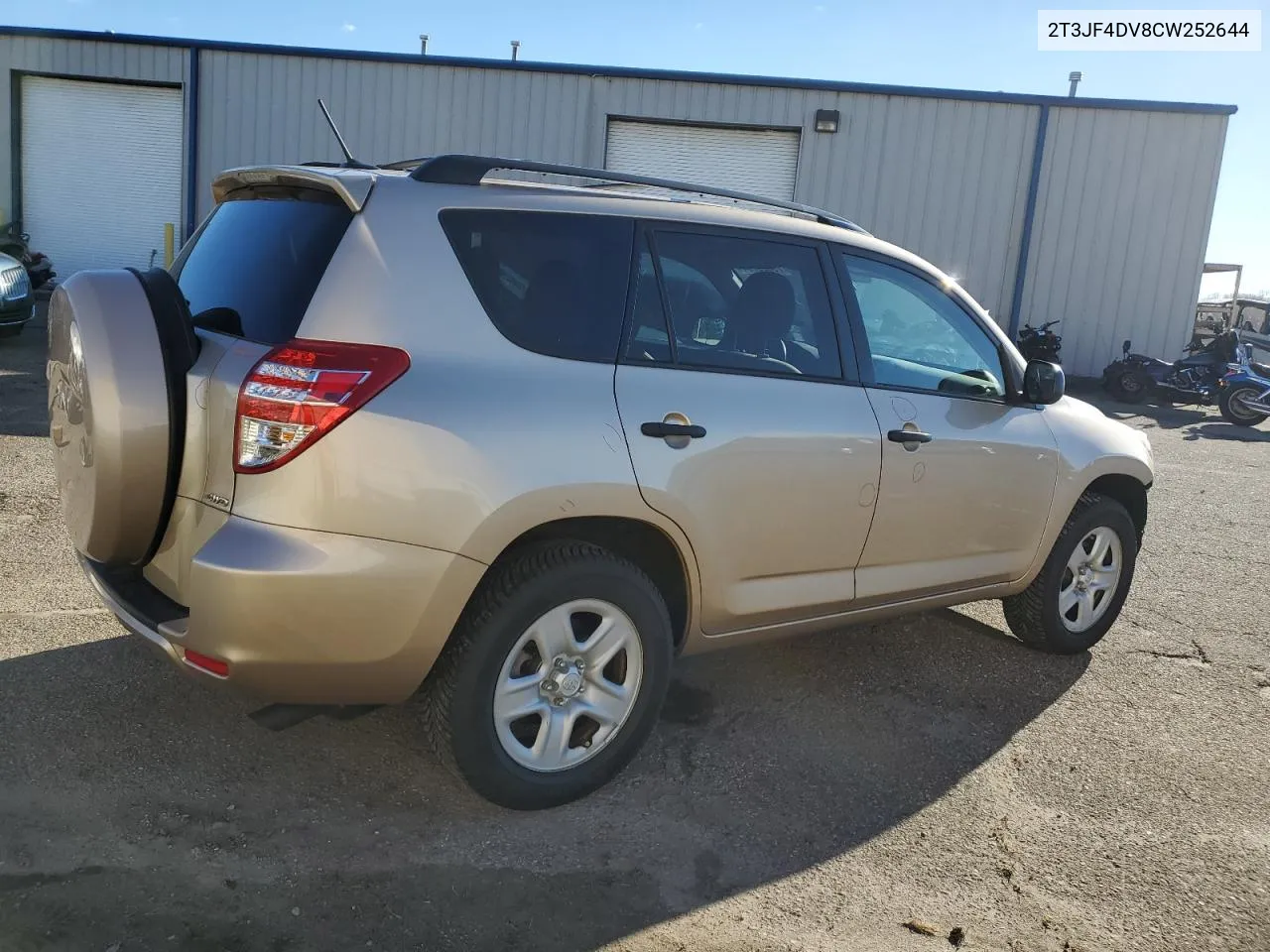 2012 Toyota Rav4 VIN: 2T3JF4DV8CW252644 Lot: 79669774