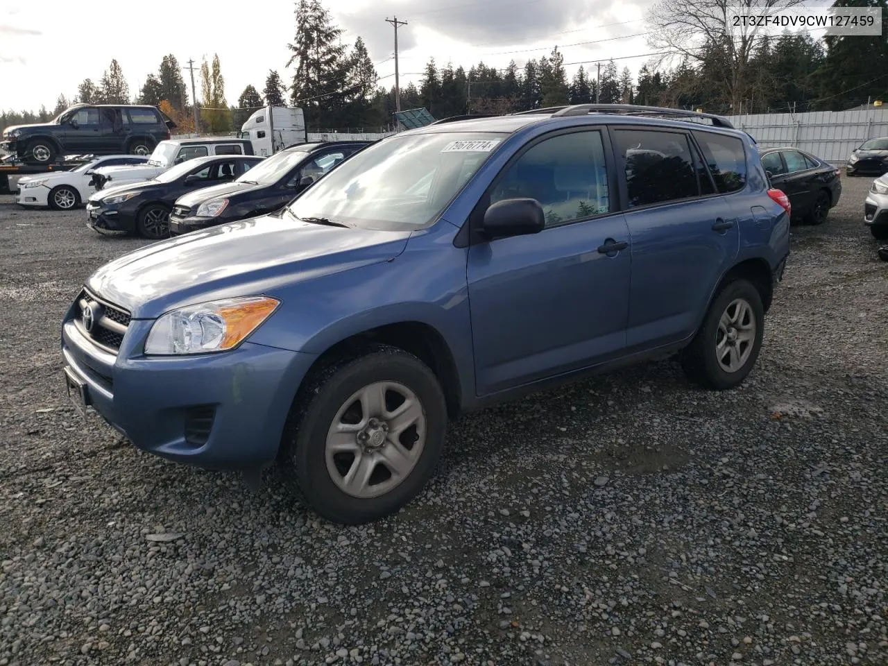 2012 Toyota Rav4 VIN: 2T3ZF4DV9CW127459 Lot: 79676774