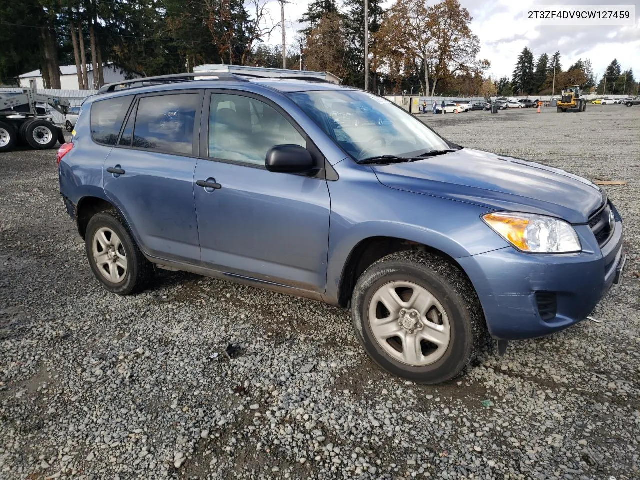 2012 Toyota Rav4 VIN: 2T3ZF4DV9CW127459 Lot: 79676774