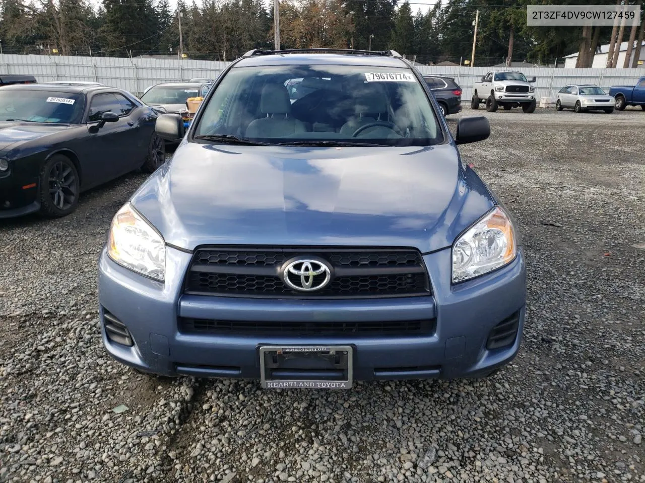 2012 Toyota Rav4 VIN: 2T3ZF4DV9CW127459 Lot: 79676774