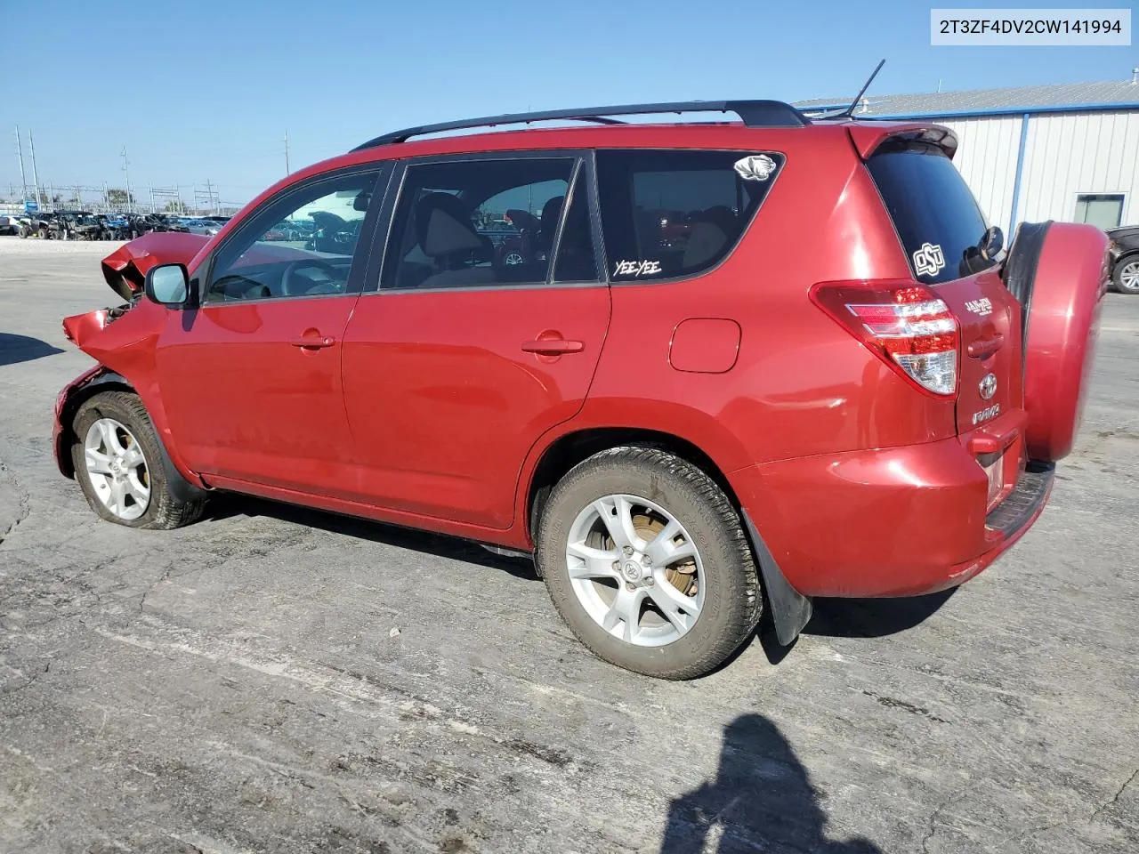 2012 Toyota Rav4 VIN: 2T3ZF4DV2CW141994 Lot: 79767064