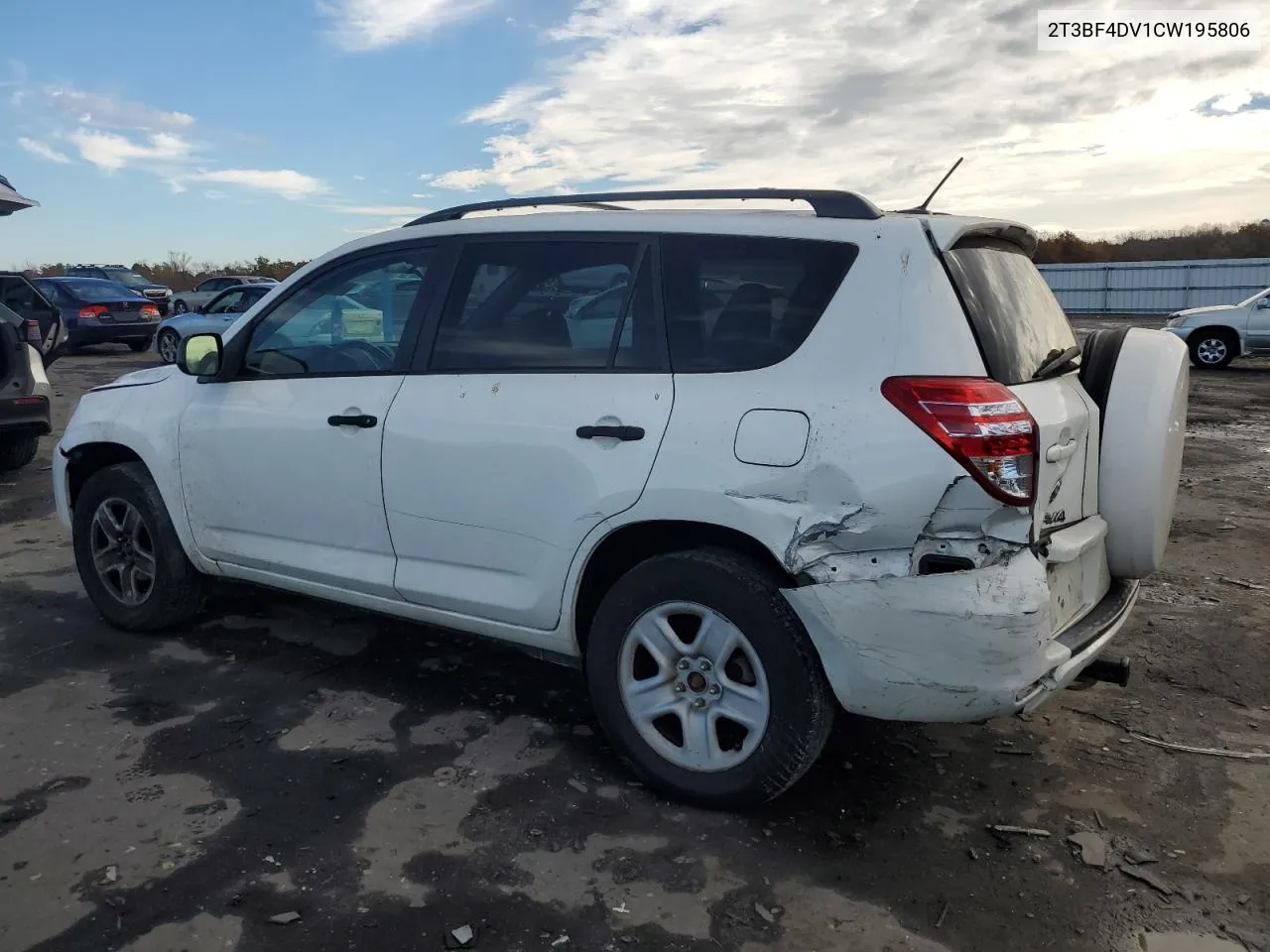 2012 Toyota Rav4 VIN: 2T3BF4DV1CW195806 Lot: 79919014