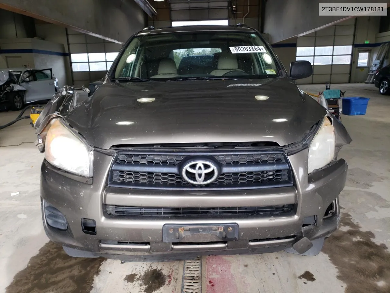 2012 Toyota Rav4 VIN: 2T3BF4DV1CW178181 Lot: 80263864