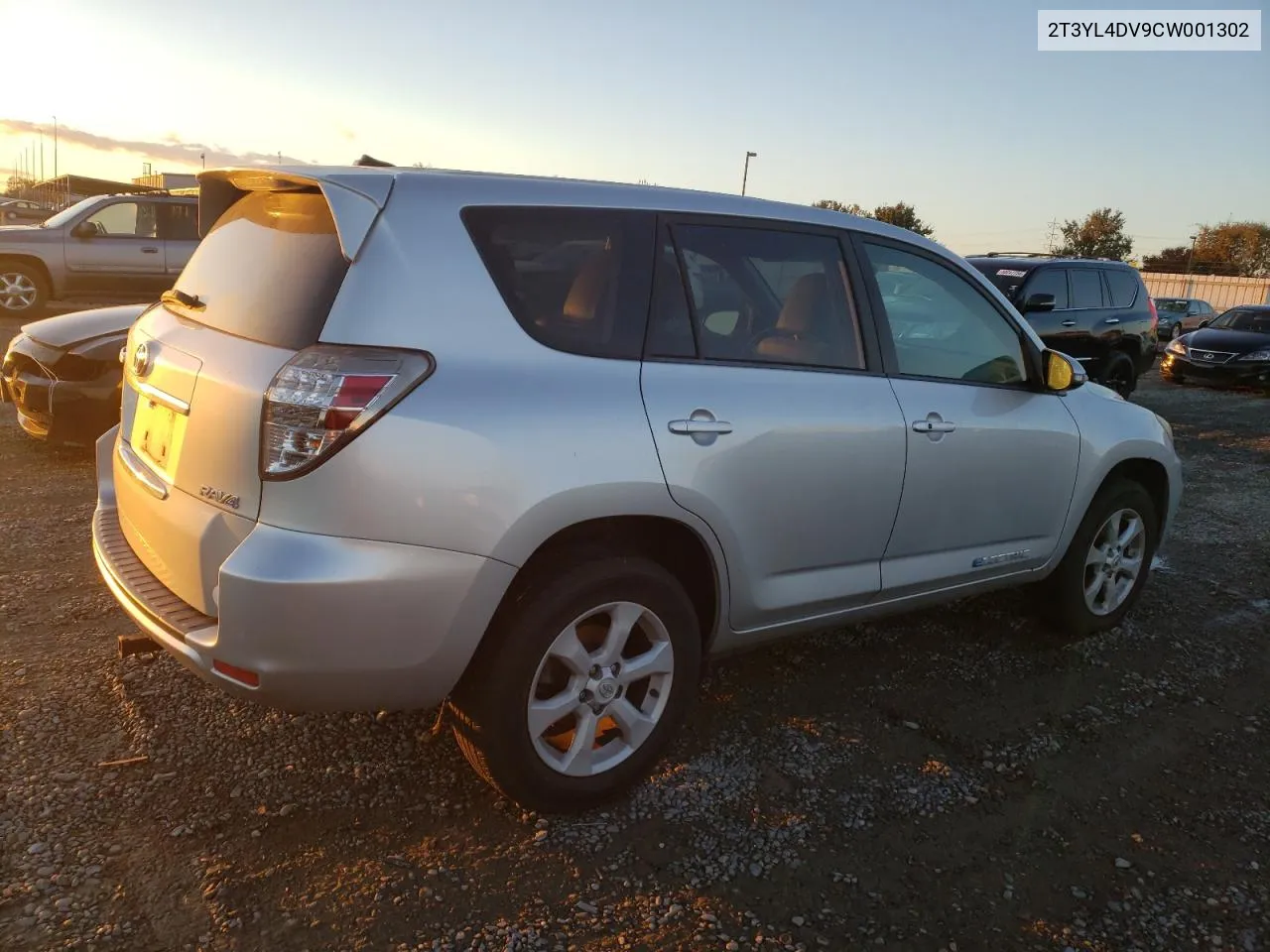 2012 Toyota Rav4 Ev VIN: 2T3YL4DV9CW001302 Lot: 80292294