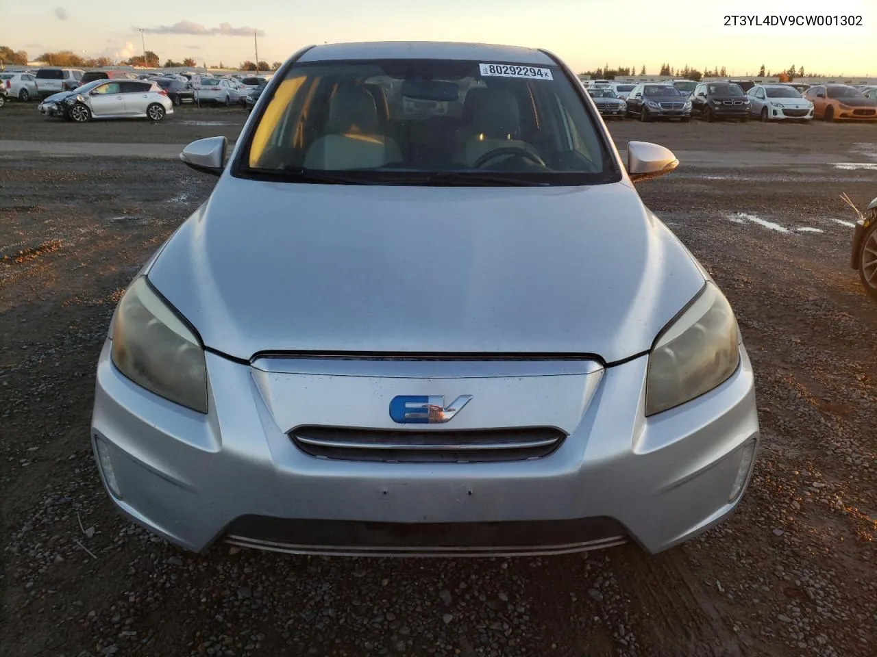 2012 Toyota Rav4 Ev VIN: 2T3YL4DV9CW001302 Lot: 80292294