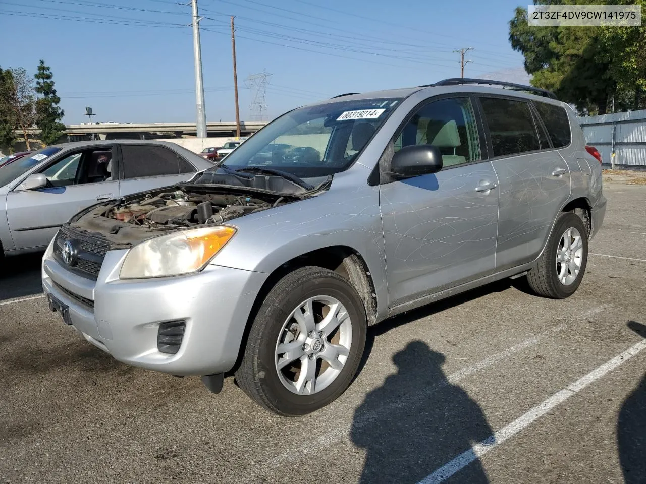 2012 Toyota Rav4 VIN: 2T3ZF4DV9CW141975 Lot: 80319214