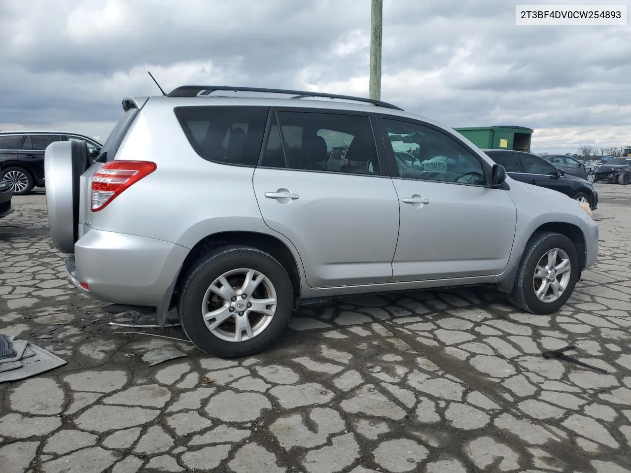 2012 Toyota Rav4 VIN: 2T3BF4DV0CW254893 Lot: 80633964