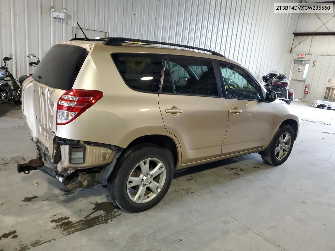 2012 Toyota Rav4 VIN: 2T3BF4DVXCW235560 Lot: 80671944