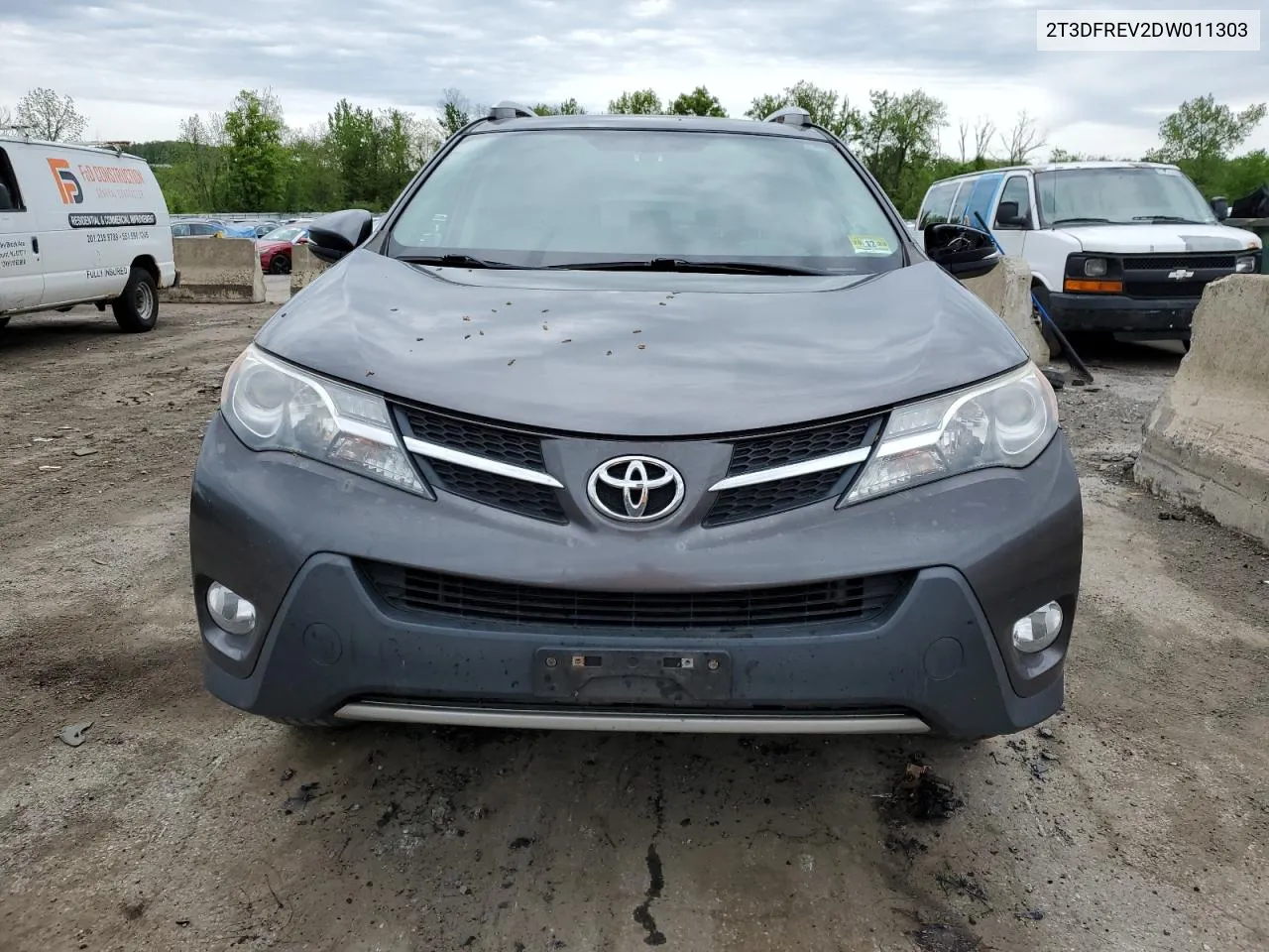 2013 Toyota Rav4 Limited VIN: 2T3DFREV2DW011303 Lot: 53201334