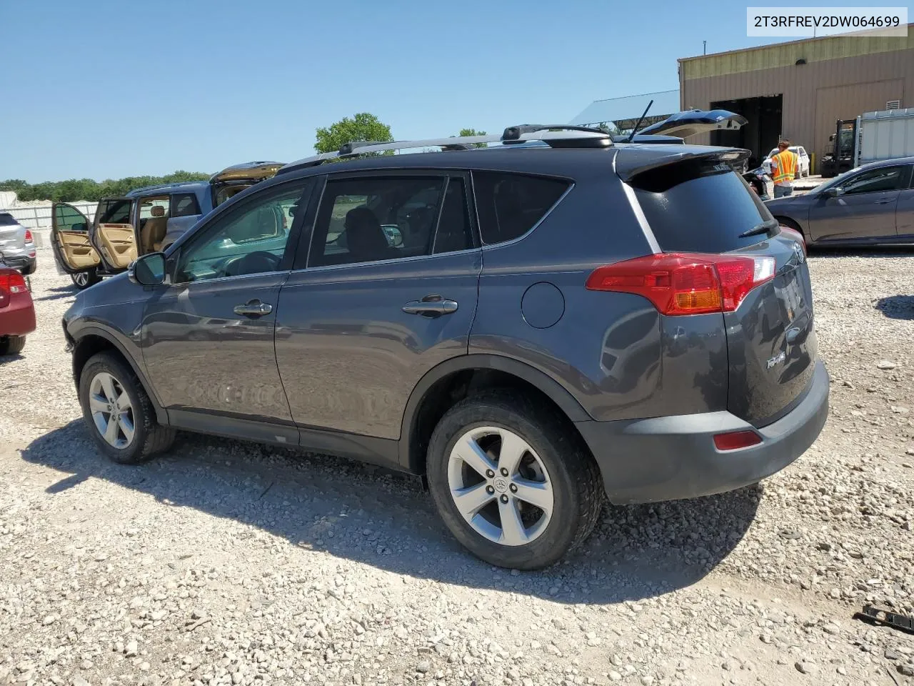 2013 Toyota Rav4 Xle VIN: 2T3RFREV2DW064699 Lot: 58658824