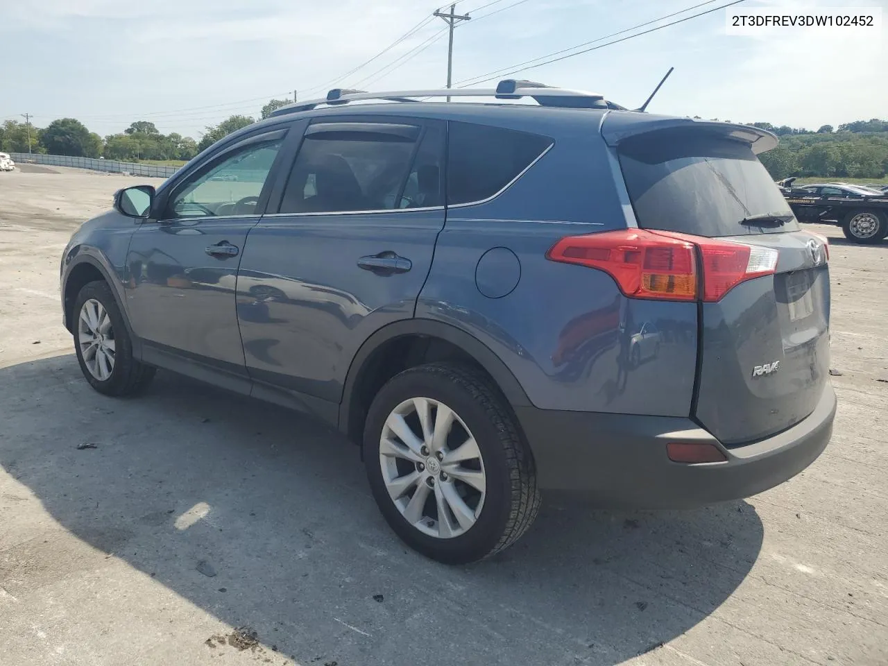 2013 Toyota Rav4 Limited VIN: 2T3DFREV3DW102452 Lot: 66753264