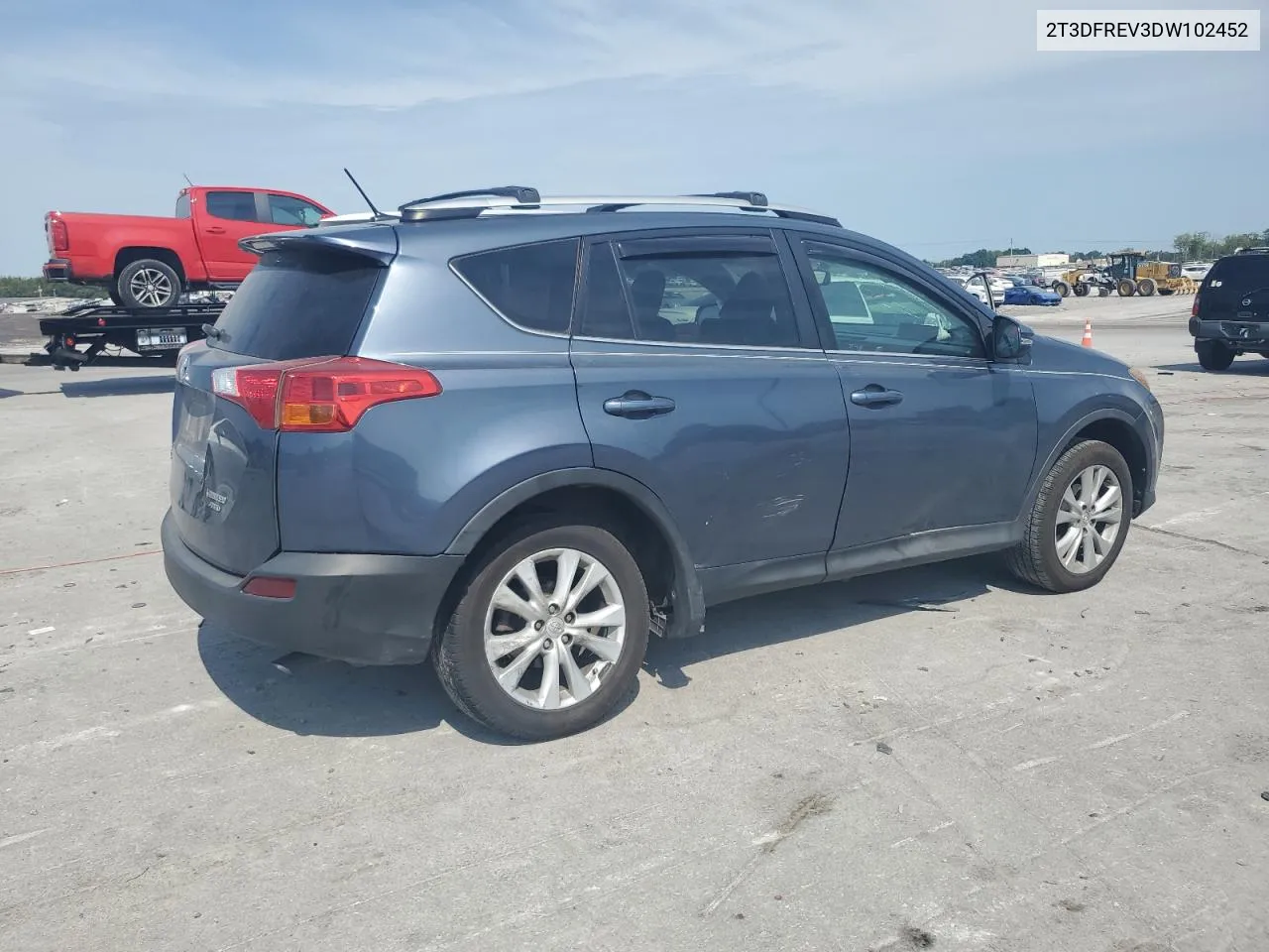 2T3DFREV3DW102452 2013 Toyota Rav4 Limited