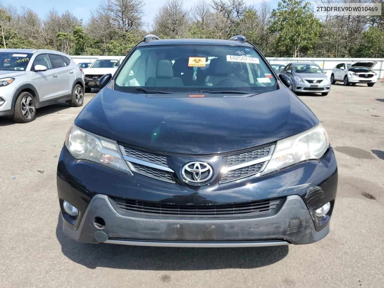 2013 Toyota Rav4 Limited VIN: 2T3DFREV9DW010469 Lot: 69250214