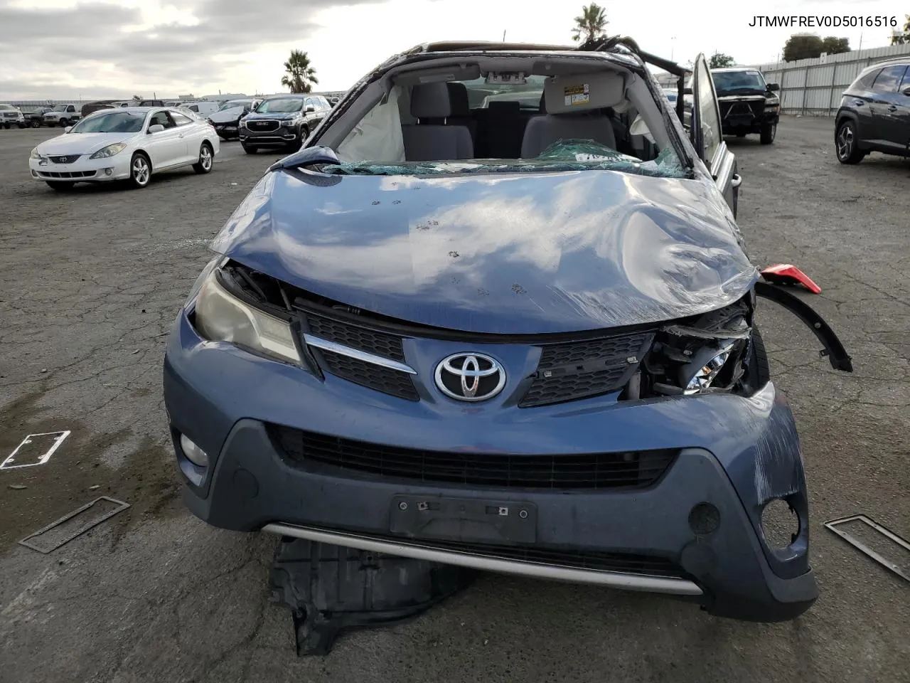 JTMWFREV0D5016516 2013 Toyota Rav4 Xle