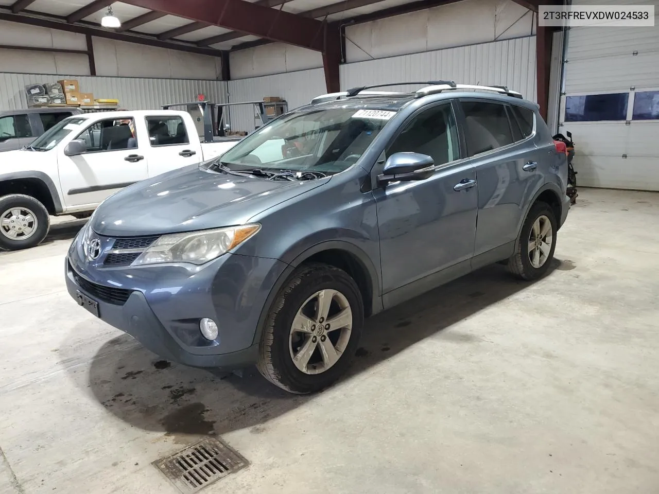 2013 Toyota Rav4 Xle VIN: 2T3RFREVXDW024533 Lot: 71120744