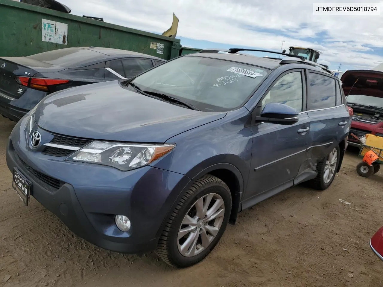 JTMDFREV6D5018794 2013 Toyota Rav4 Limited