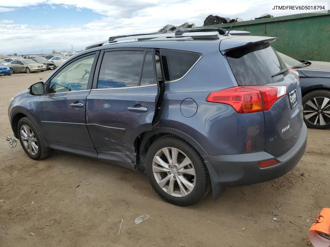 JTMDFREV6D5018794 2013 Toyota Rav4 Limited