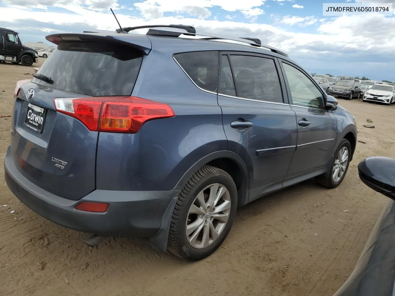 JTMDFREV6D5018794 2013 Toyota Rav4 Limited