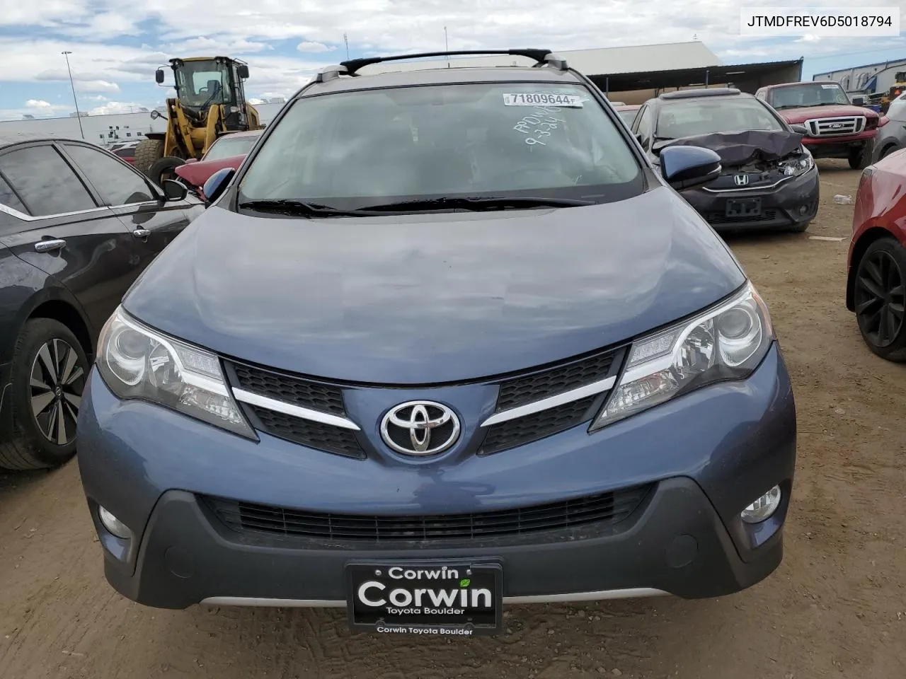 JTMDFREV6D5018794 2013 Toyota Rav4 Limited