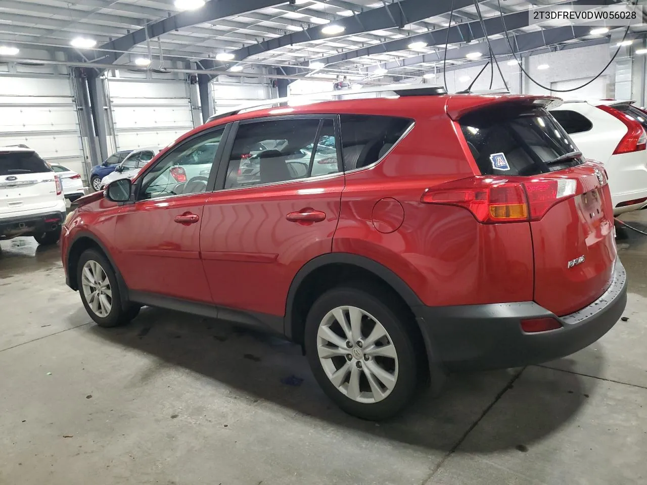 2T3DFREV0DW056028 2013 Toyota Rav4 Limited