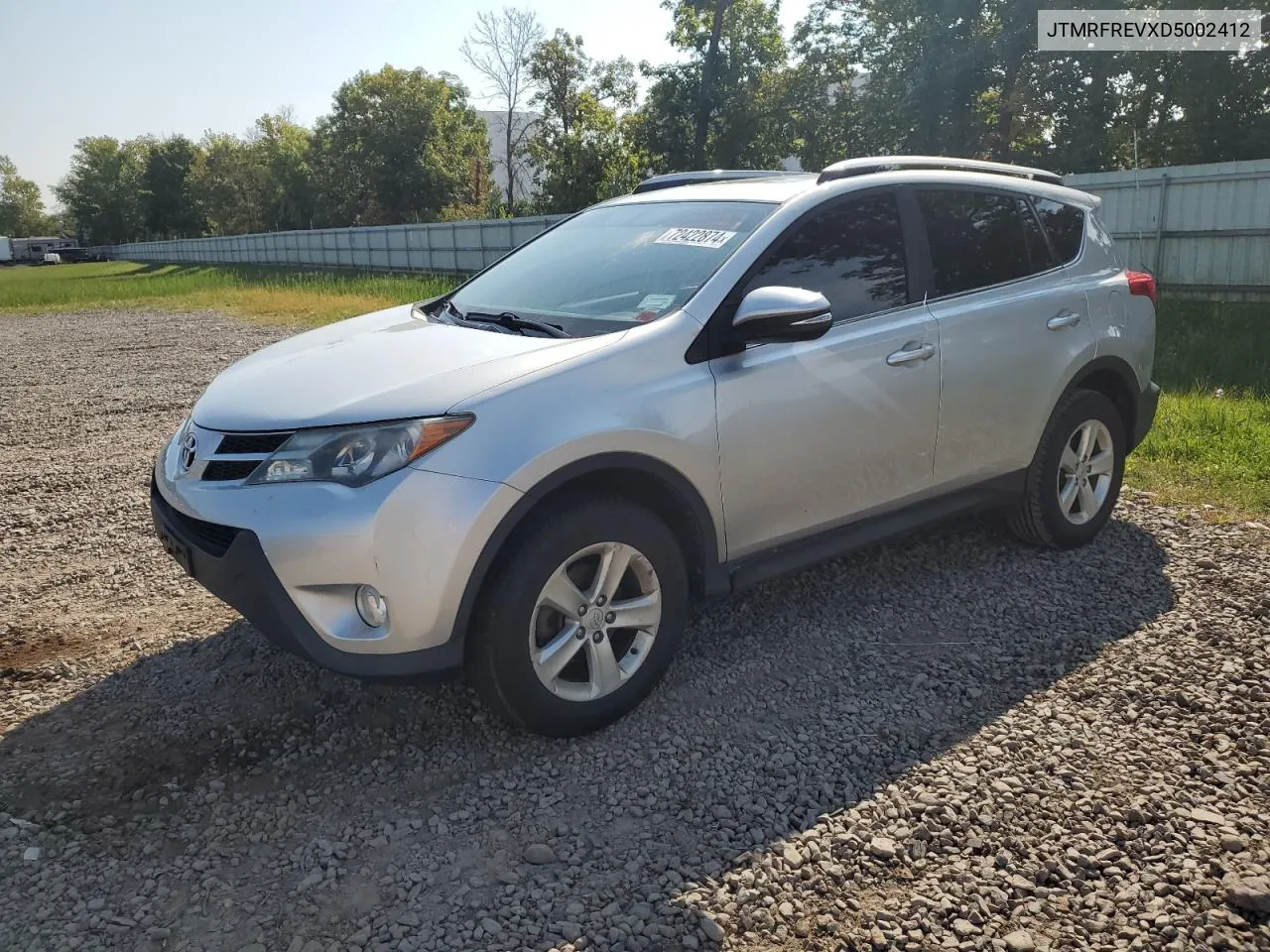 2013 Toyota Rav4 Xle VIN: JTMRFREVXD5002412 Lot: 72422874