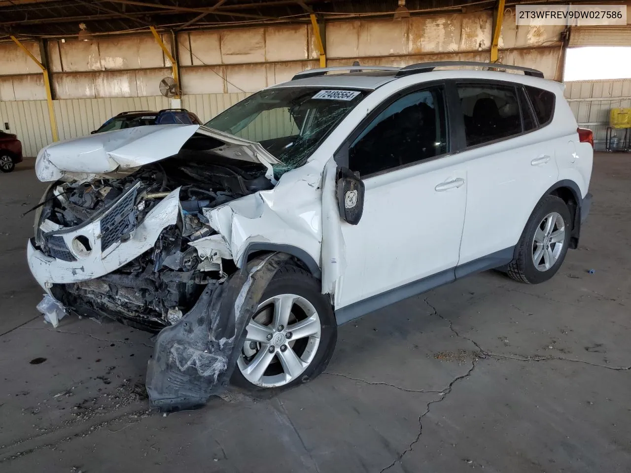 2013 Toyota Rav4 Xle VIN: 2T3WFREV9DW027586 Lot: 72486564