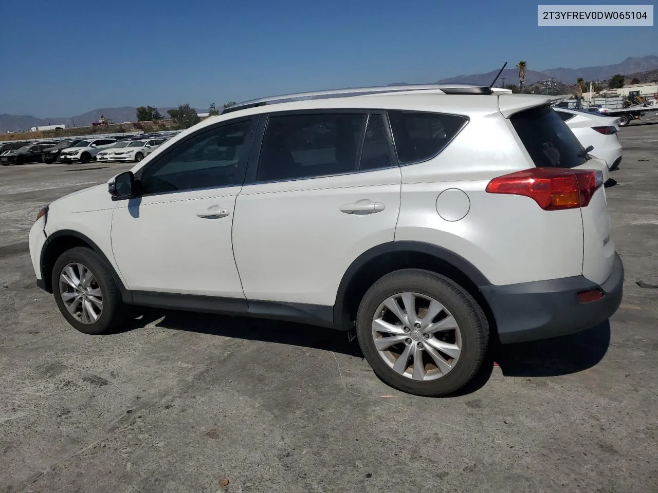 2013 Toyota Rav4 Limited VIN: 2T3YFREV0DW065104 Lot: 72507524