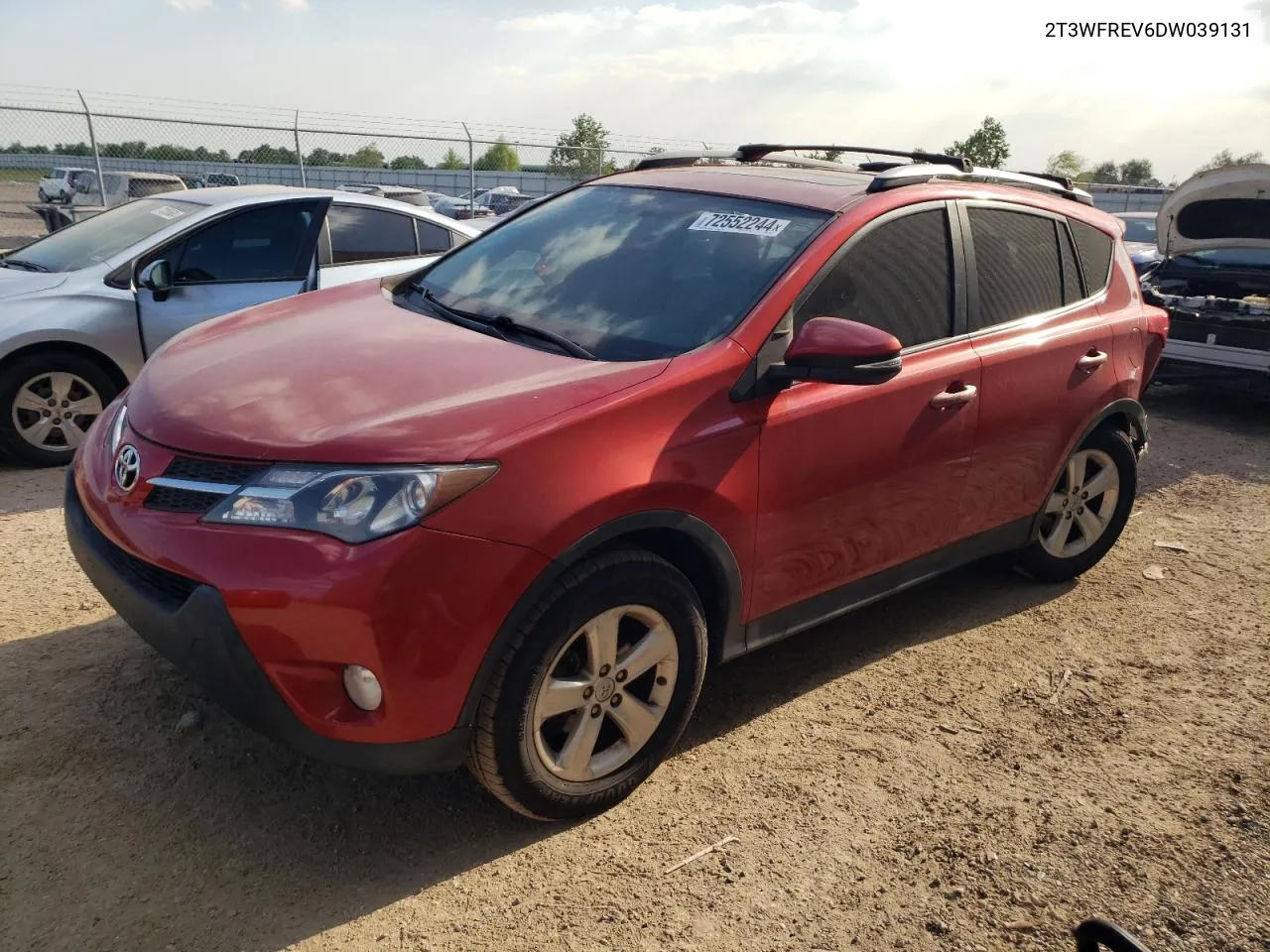 2T3WFREV6DW039131 2013 Toyota Rav4 Xle