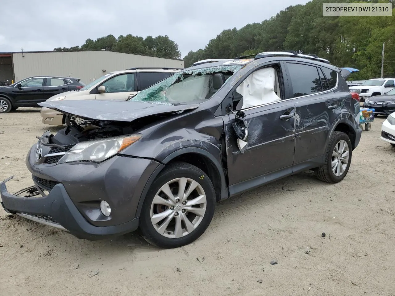 2013 Toyota Rav4 Limited VIN: 2T3DFREV1DW121310 Lot: 72721484