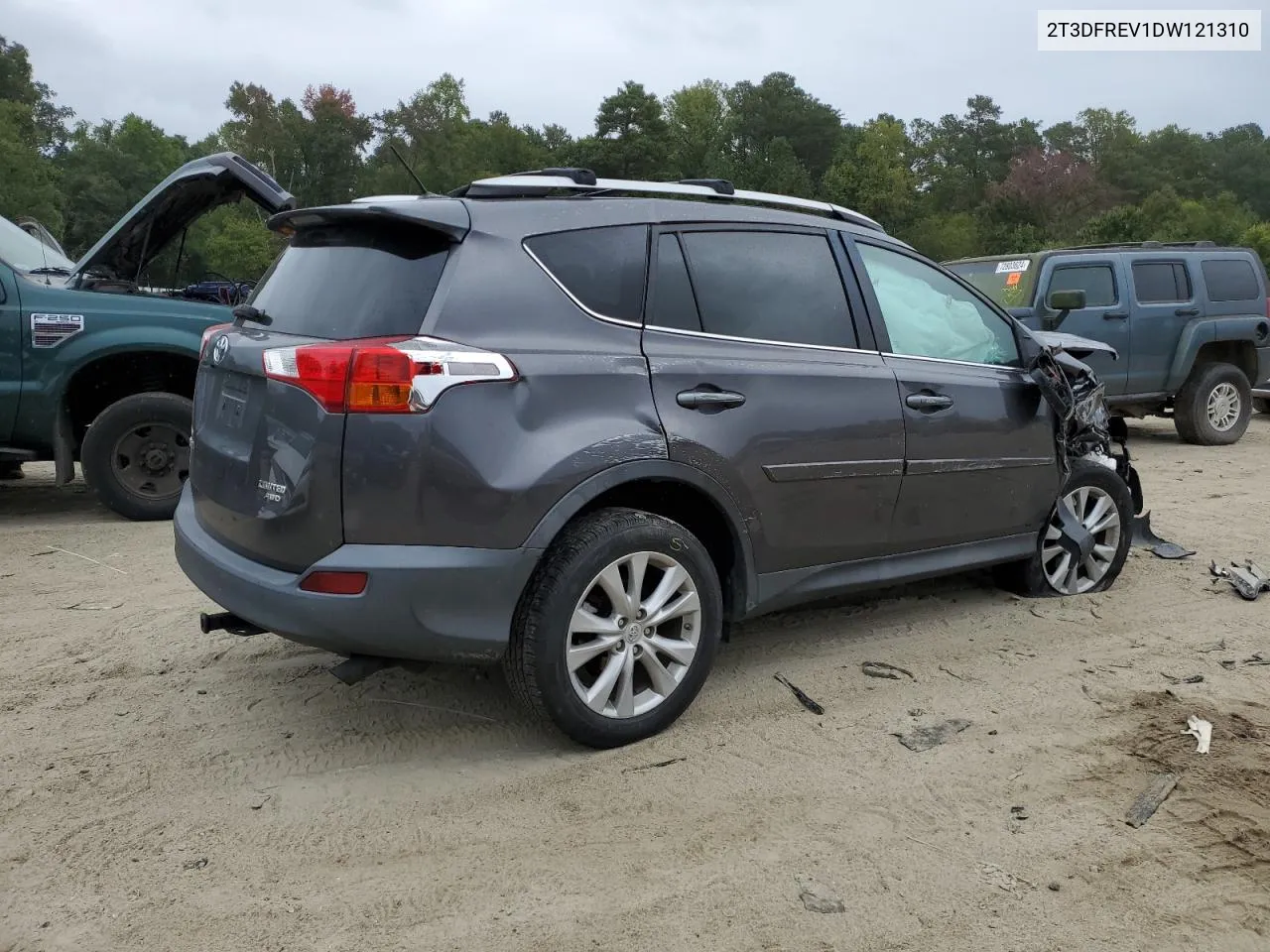 2013 Toyota Rav4 Limited VIN: 2T3DFREV1DW121310 Lot: 72721484